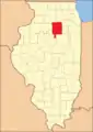 In 1843, the southwest corner was ceded to Marshall County, reducing LaSalle to its present size