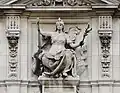 La Ville de Paris (The City of Paris) (1881), sculpture above the monumental clock of the Hôtel de Ville de Paris.