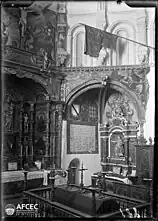 Chapel of Talavera of the Old Cathedral, photo dated 1880-1926. Memòria Digital de Catalunya.