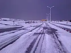 Snow in Kénadsa