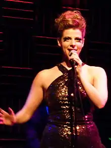 Lady Rizo performing at Joe's Pub in 2009