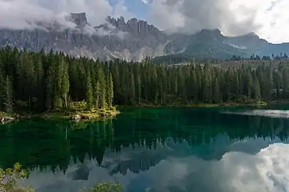 View on the lake heading South-East