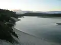 Lake Conjola at sunset.