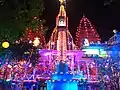 Lal mandir decorated during Vidhaan