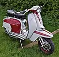 Custom SX200 with paint scheme similar that given to foreign market SX's with panels and horn casting 'V' painted