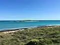 Lancelin Island viewed from the lookout