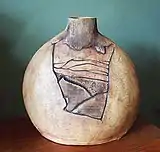 Early Clarecraft: Landscape pot 1999