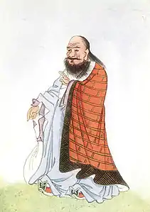 Depiction of Laozi in E. T. C. Werner's Myths and Legends of China