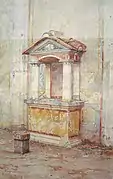 Lararium of the House of Dioscuri, 1902