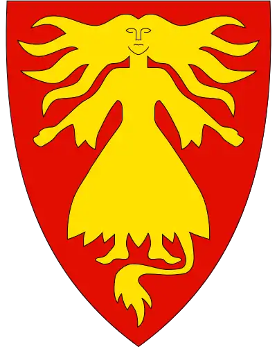 Coat of arms of Lardal(1992-2017)