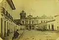 Militão Augusto de Azevedo: View towards Largo de São Francisco, São Paulo.