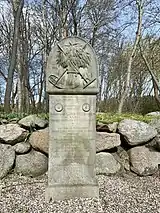 Jens Pedersen Memorial at Sæby Church, Hornsherred (1833)