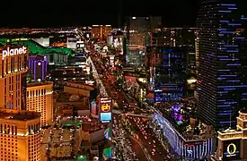 The Las Vegas Strip, an "All-American Road"