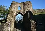 The South Gatehouse of Launceston Castle and attached buildings