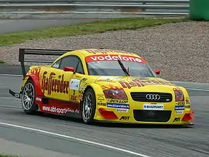 ABT Sportsline's Audi TT-R competing in DTM