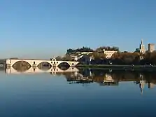 Pont Saint-Bénézet (1177–1188) at Avignon, Vaucluse