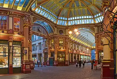 Leadenhall Market (interior), 2006