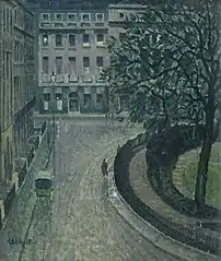 Fitzroy Square from Sickert's Old Studio