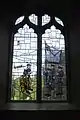 Left window of RAF Regiment Chapel, Church of St Anne, Catterick