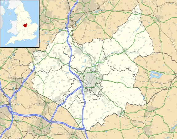 Barwell is located in Leicestershire