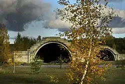 Hangars in Kiltsi (Haapsalu) airfield