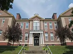 Lenox High School, Lenox, Massachusetts, 1908-09.