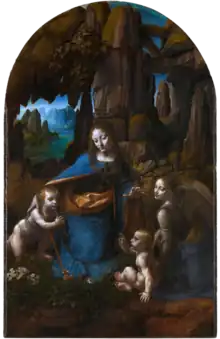 Leonardo da VinciThe Virgin of the Rocks