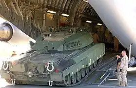 Canadian Leopard C2 heavily up-armoured with MEXAS-M being deployed to Afghanistan