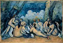 Paul Cézanne:  Bathers,  National Gallery, London