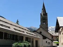 The church of Saint-Laurent, in Les Vigneaux