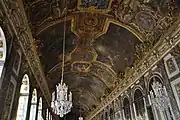 Ceiling of the Hall of Mirrors.