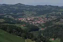 View of Leutschach an der Weinstraße