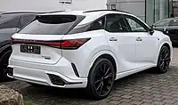 RX 500h F Sport Performance (Rear view)