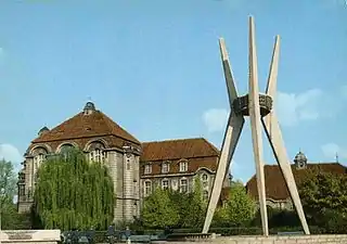 The square and its monument c. 1975