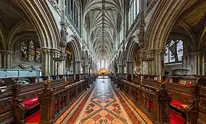 The cathedral choir