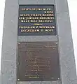 Memorial Plaque (2000)