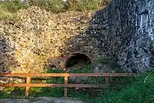 Limestone kiln ruin at Walkerville, Victoria, Australia