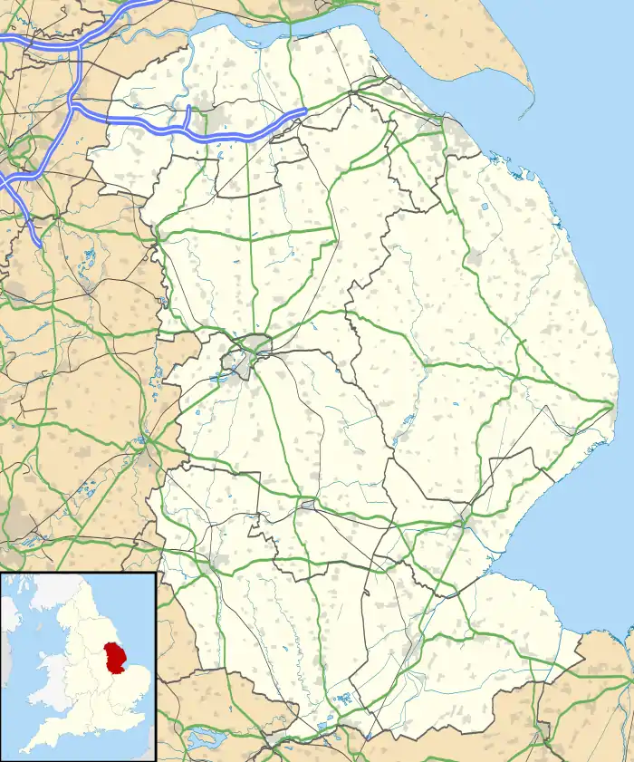 Toft Newton is located in Lincolnshire