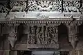 Lintel art in Sadashiva temple at Nuggehalli