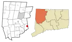 Location in Litchfield County, Connecticut