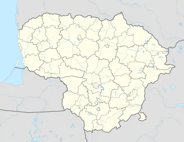 Ukmergė is located in Lithuania