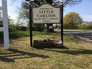 Little Carlton Sign