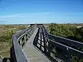 Boardwalk to beach