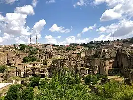 View towards Güzelyurt Monastery Valley and Church Mosque