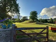 Llanthomas Castle Mound