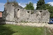 Llanthony Priory, Remains of Precinct Wall North of Inner Gatehouse