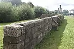 Llanthony Priory, Remains of Precinct Wall South of Outer Gatehouse