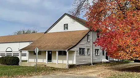 Lloyd Barn (right) and Ten Mare Barn (left)