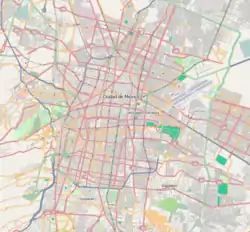 Constitución de 1917 is located in Mexico City