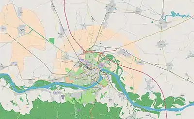 2022–23 Serbian SuperLiga is located in Novi Sad